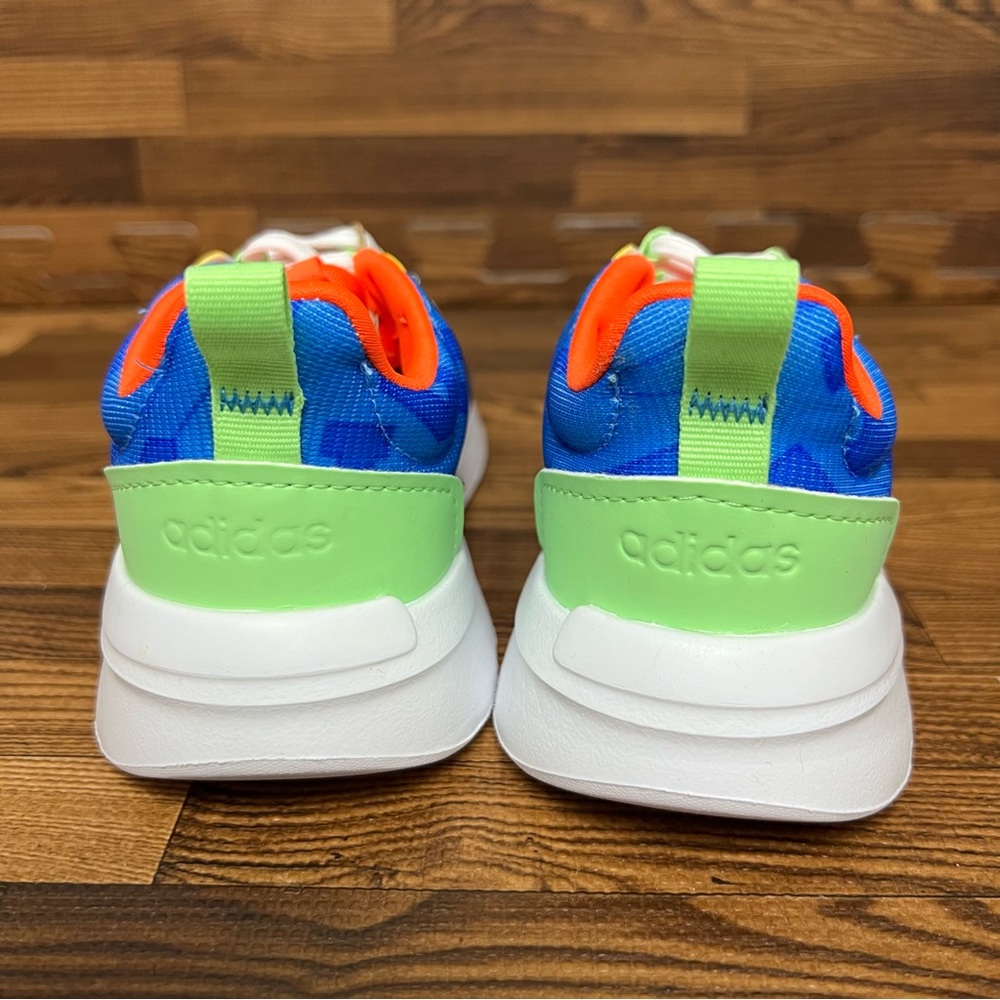 Adidas Racer TR21 Donald Duck Toddler Blue Sneakers #644 - Picture 5 of 7